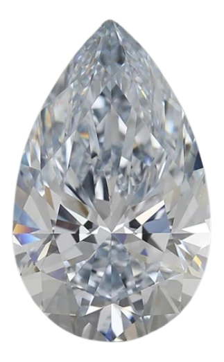 6.04 Carat H VS2 Pear Lab Diamond Fashion