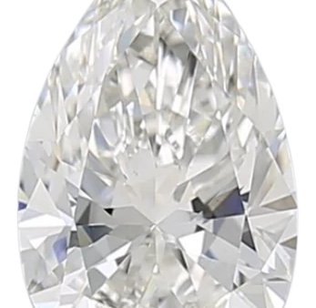 0.92 Carat F VVS2 Pear Lab Diamond Discount