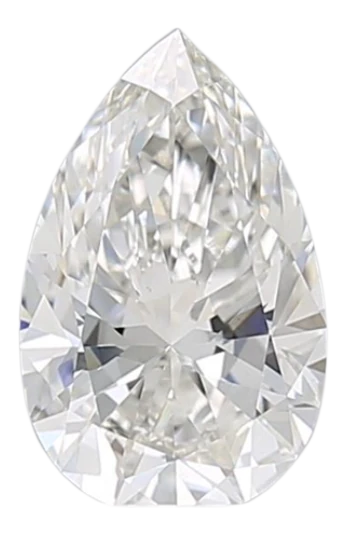 0.92 Carat F VVS2 Pear Lab Diamond Discount