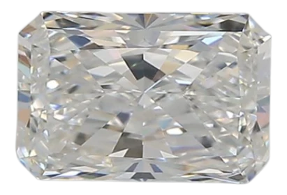 1.05 Carat F VVS2 Radiant Lab Diamond Fashion