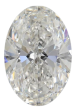 5.65 Carat E VVS1 Oval Lab Diamond For Cheap