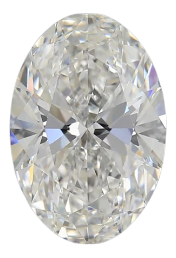 5.65 Carat E VVS1 Oval Lab Diamond For Cheap