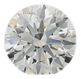 0.7 Carat I SI1 Round Natural Diamond For Cheap