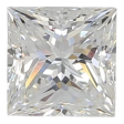 0.9 Carat F VS1 Princess Lab Diamond For Sale