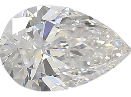 0.83 Carat E VS1 Pear Lab Diamond on Sale