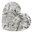 5.03 Carat H VS2 Heart Natural Diamond Hot on Sale