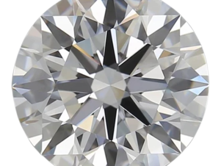 4.54 Carat F VVS2 Round Lab Diamond For Discount