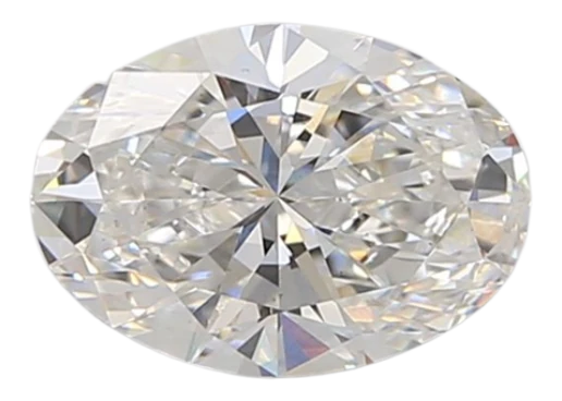 1.02 Carat E VS1 Oval Lab Diamond For Sale