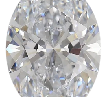 5.33 Carat F VVS1 Oval Lab Diamond Discount