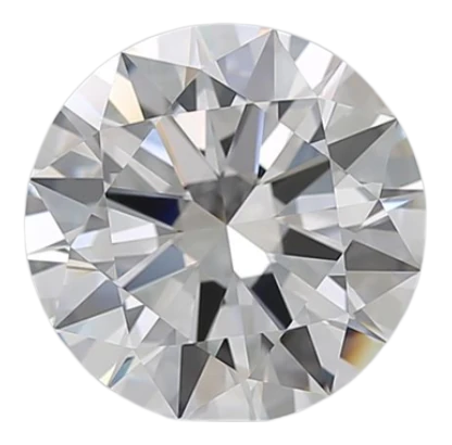 3.01 Carat F VVS2 Round Natural Diamond For Cheap