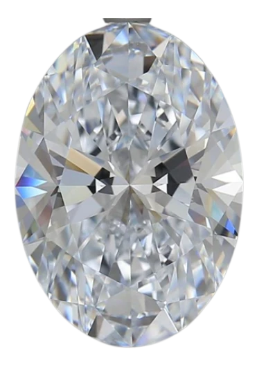 5.52 Carat F VVS1 Oval Lab Diamond Cheap