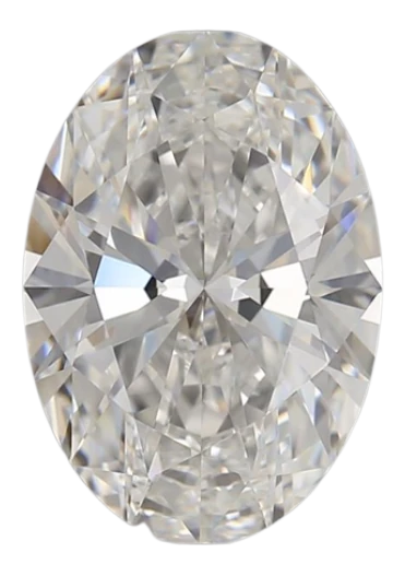 4.68 Carat E VS1 Oval Lab Diamond on Sale