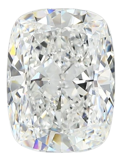 5.06 Carat D VS1 Elongated Cushion Lab Diamond For Sale