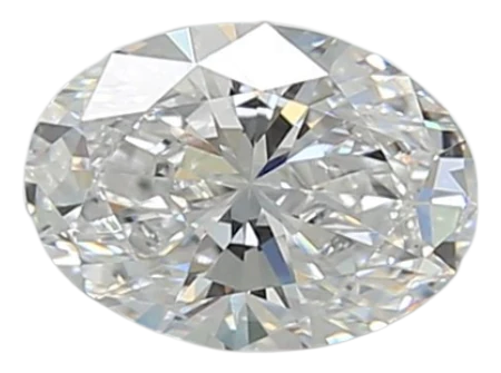 0.92 Carat D VS1 Oval Lab Diamond Fashion