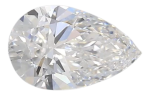 0.78 Carat D VS1 Pear Lab Diamond Discount