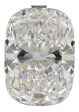 6.52 Carat E IF Elongated Cushion Lab Diamond on Sale