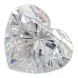 0.76 Carat D VVS2 Heart Lab Diamond Hot on Sale