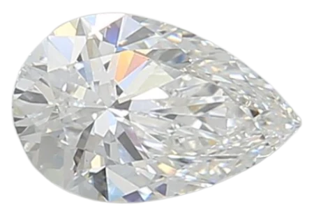 0.92 Carat E VS1 Pear Lab Diamond For Cheap