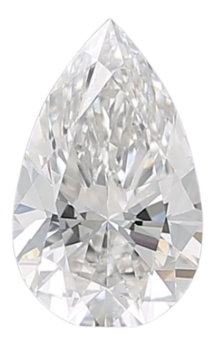 0.82 Carat F VS1 Pear Lab Diamond Online