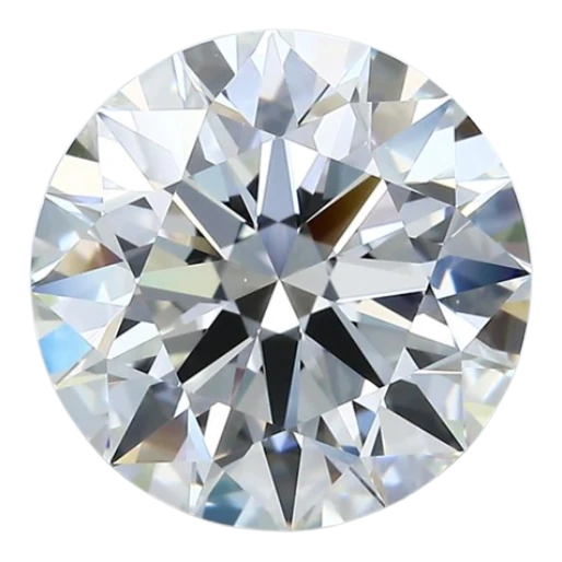 5.53 Carat G VS1 Round Natural Diamond on Sale