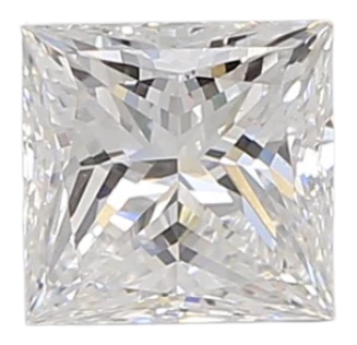 0.75 Carat D VS1 Princess Lab Diamond on Sale