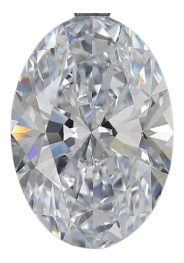 4.8 Carat G VVS1 Oval Lab Diamond For Discount