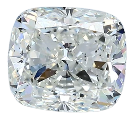 2.01 Carat I SI1 Cushion Natural Diamond Cheap