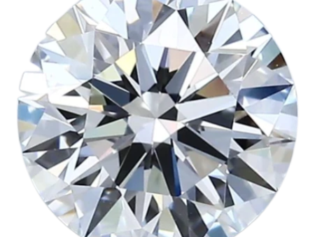 1.9 Carat E VVS2 Round Natural Diamond Fashion