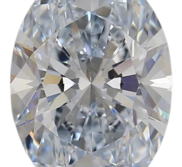 6.01 Carat H VVS2 Oval Lab Diamond For Cheap