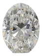 0.81 Carat H SI1 Oval Natural Diamond Online Hot Sale