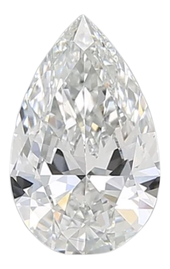 0.86 Carat F VS1 Pear Lab Diamond Online Sale