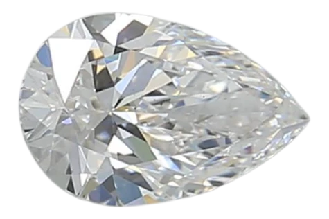 0.9 Carat E VS1 Pear Lab Diamond on Sale