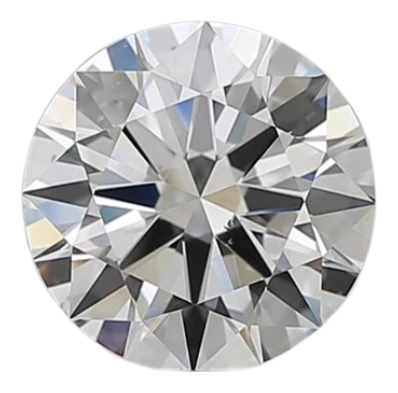 1.51 Carat E VS2 Round Natural Diamond For Sale