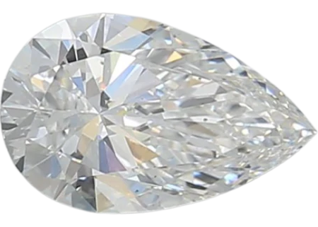 1.07 Carat E VS2 Pear Lab Diamond Cheap