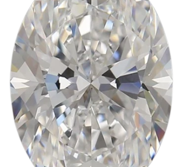 5.17 Carat E VVS2 Oval Lab Diamond Cheap