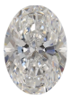 5.17 Carat E VVS2 Oval Lab Diamond Cheap