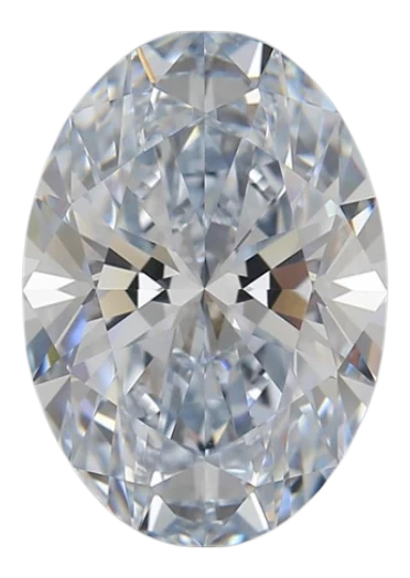 6.12 Carat H VVS1 Oval Lab Diamond Fashion