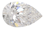 0.88 Carat E VS1 Pear Lab Diamond on Sale