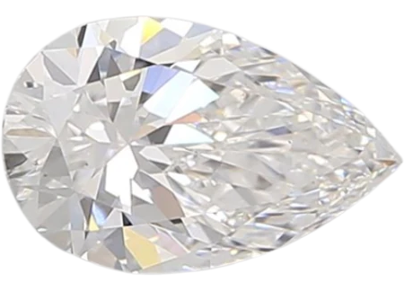 0.88 Carat E VS1 Pear Lab Diamond on Sale