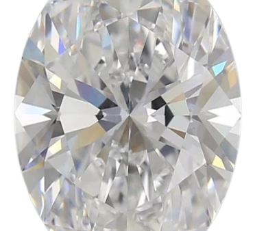 5.02 Carat D VVS2 Oval Lab Diamond Cheap