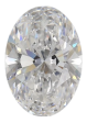 5.02 Carat D VVS2 Oval Lab Diamond Cheap