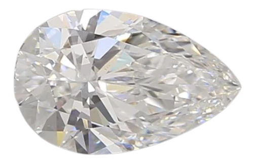 0.82 Carat E VS1 Pear Lab Diamond For Cheap