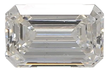 0.83 Carat F VS2 Emerald Lab Diamond For Cheap