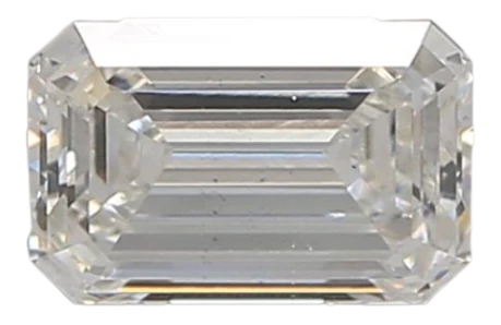 0.83 Carat F VS2 Emerald Lab Diamond For Cheap