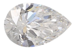 0.82 Carat D VS1 Pear Lab Diamond Fashion