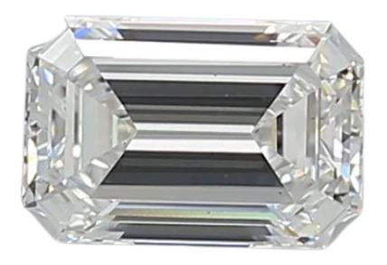 0.89 Carat D VS1 Emerald Lab Diamond on Sale