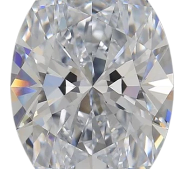 5.59 Carat F VS1 Oval Lab Diamond Hot on Sale