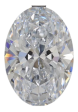 5.59 Carat F VS1 Oval Lab Diamond Hot on Sale