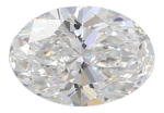 1.01 Carat D VS1 Oval Lab Diamond For Sale