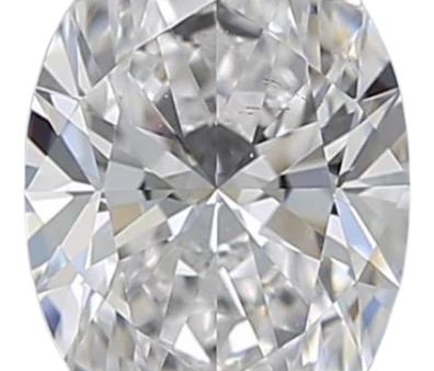 0.93 Carat D SI1 Oval Lab Diamond Fashion